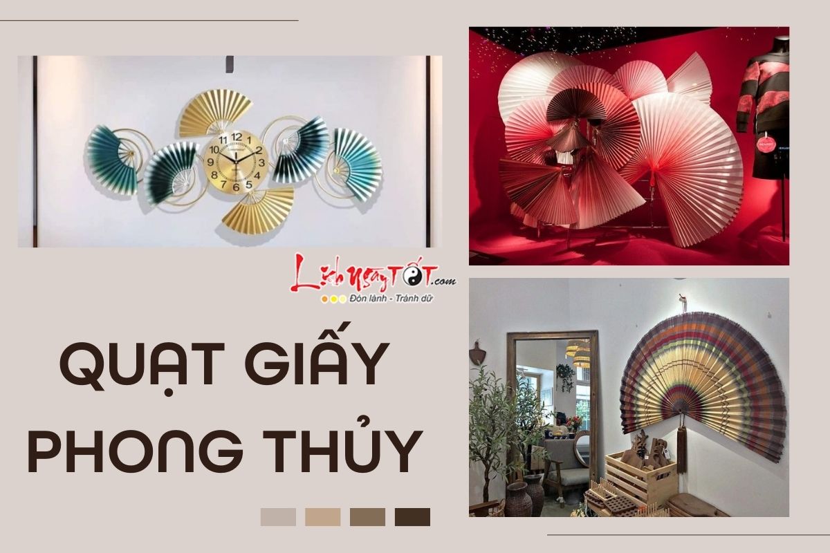 Quat giay phong thuy