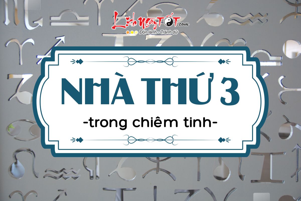 Nha 3 trong chiem tinh