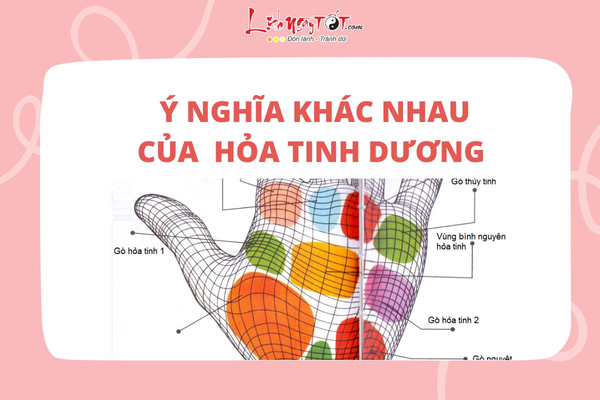 Y nghia khac nhau cua go Hoa Tinh duong