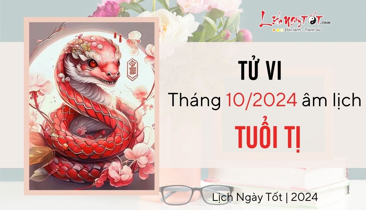 Tu vi thang 10/2024 tuoi Ti am lich