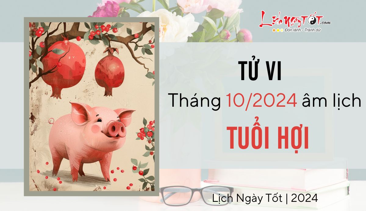 Tu vi thang 10/2024 tuoi Hoi am lich