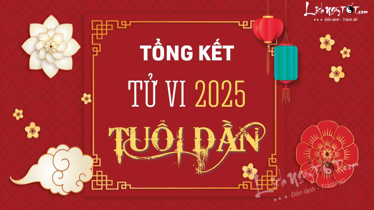 Tong ket tu vi nam 2025 tuoi Dan