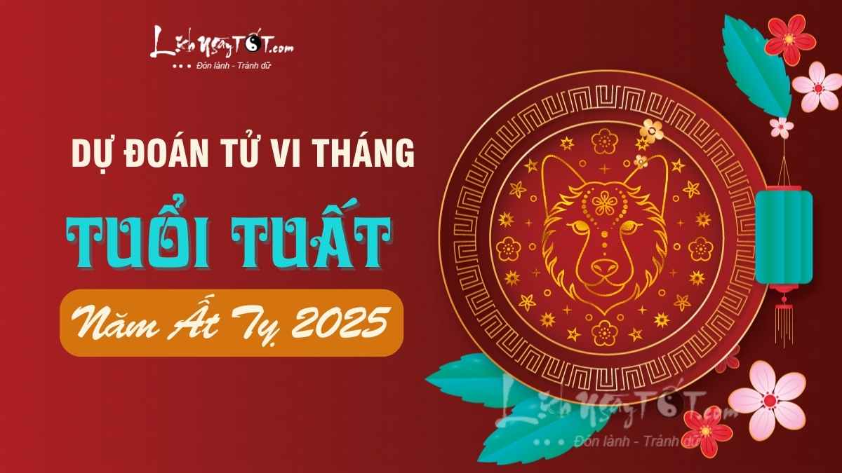 Tu vi tuoi Tuat cac thang trong nam 2025