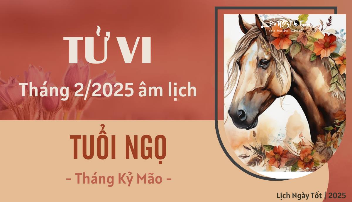 Tu vi thang 2/2025 tuoi Ngo am lich