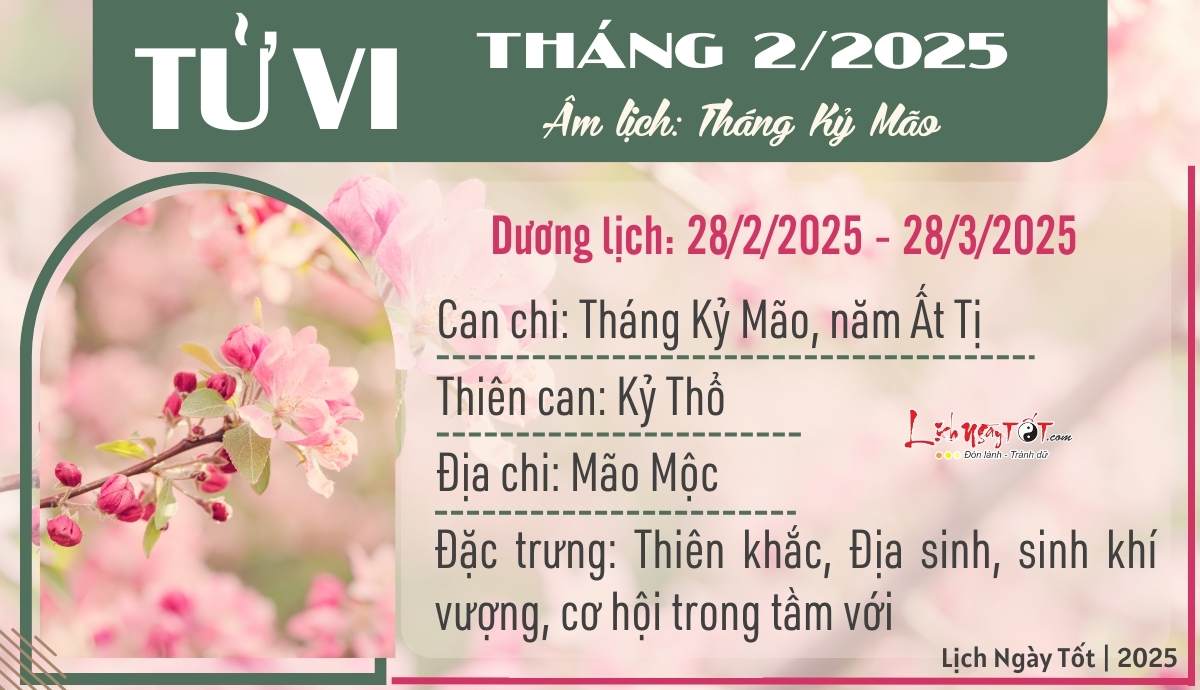 Xem tu vi 12 con giap thang 2/2024 am lich