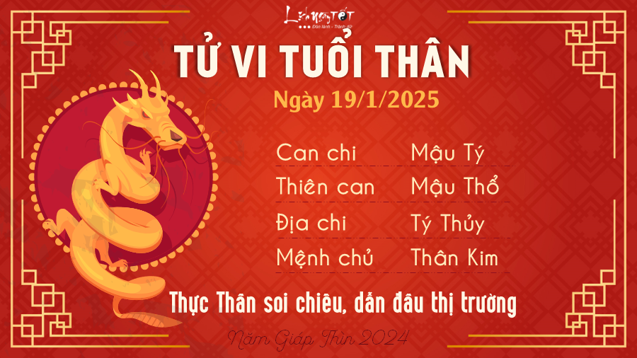 Tu vi hang ngay 1912025 - Than