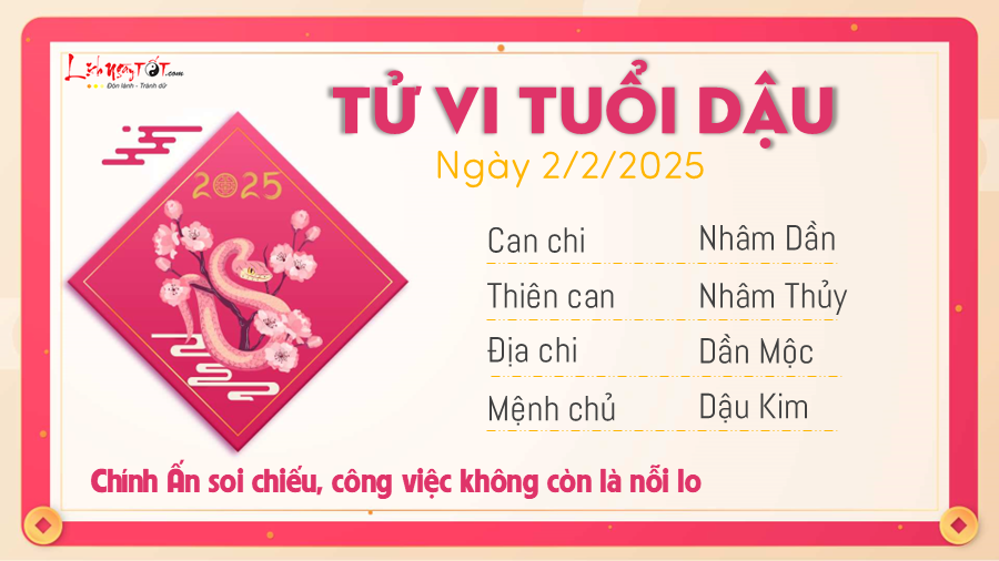 Tu vi hang ngay 02022025 - Dau