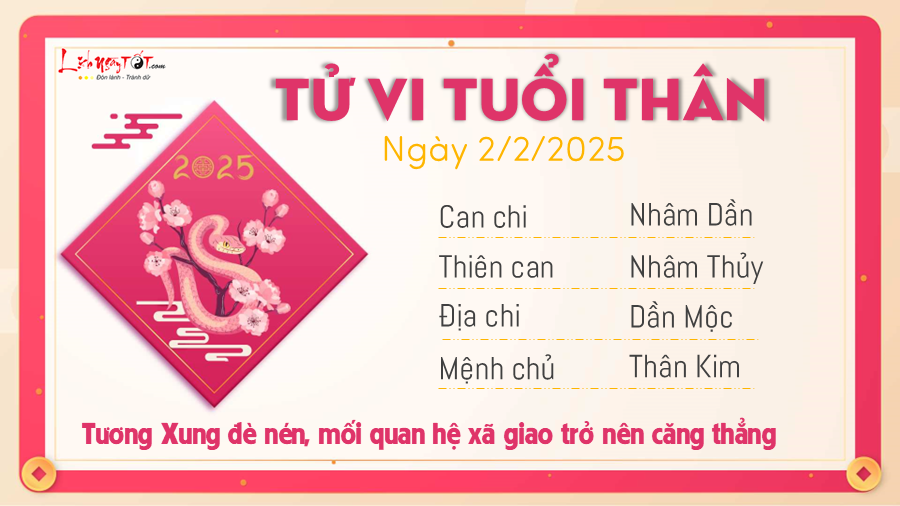 Tu vi hang ngay 02022025 - Than