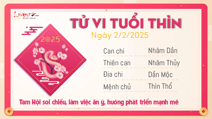 Tu vi hang ngay 02022025 - Thin