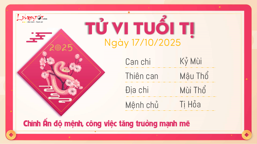 Tu vi hang ngay 17102025 - Ti