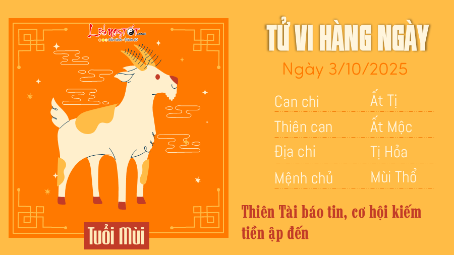 Tu vi hang ngay 03102025 - Mui