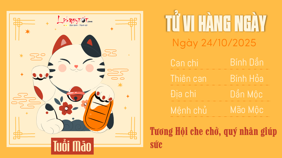 Tu vi hang ngay 24102025 - Mao