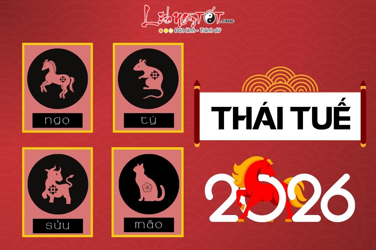 Thái Tuế năm 2026 Thai Tue nam 2026