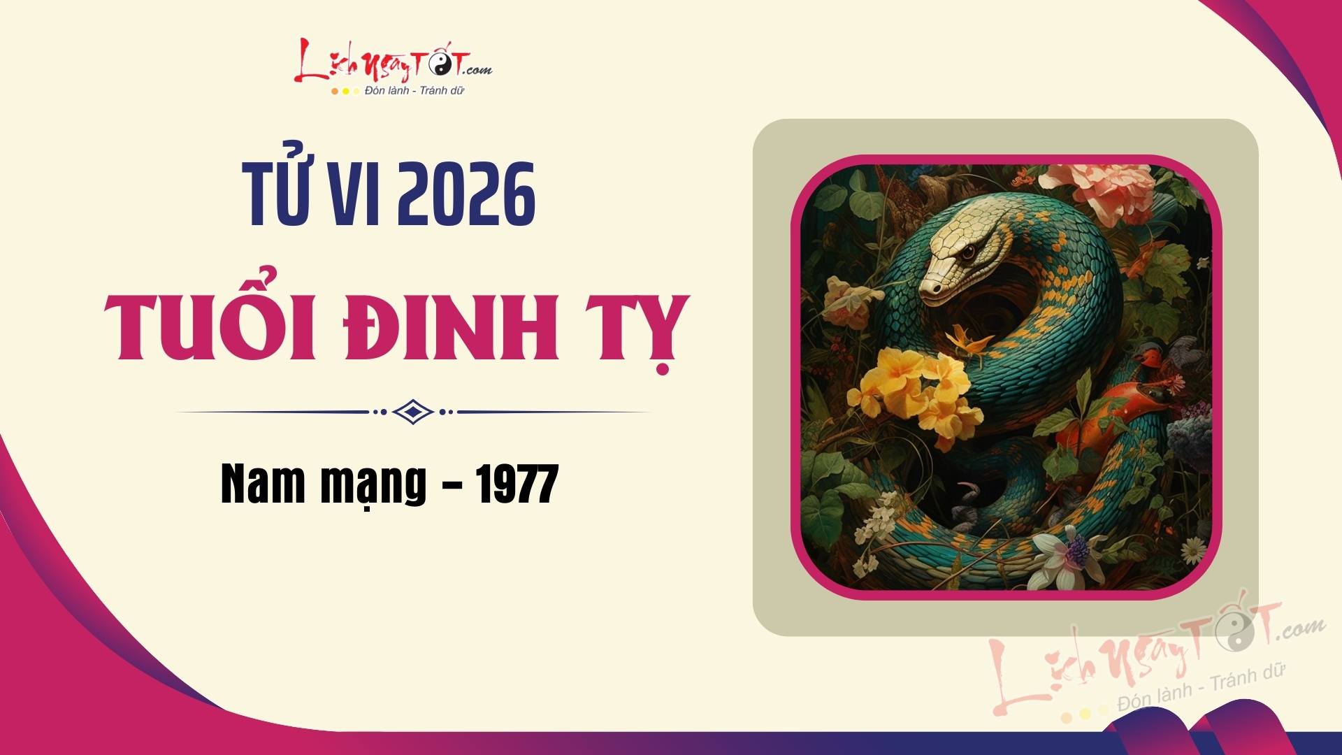 Tu vi nam 2026 tuoi Dinh Ty nam mang