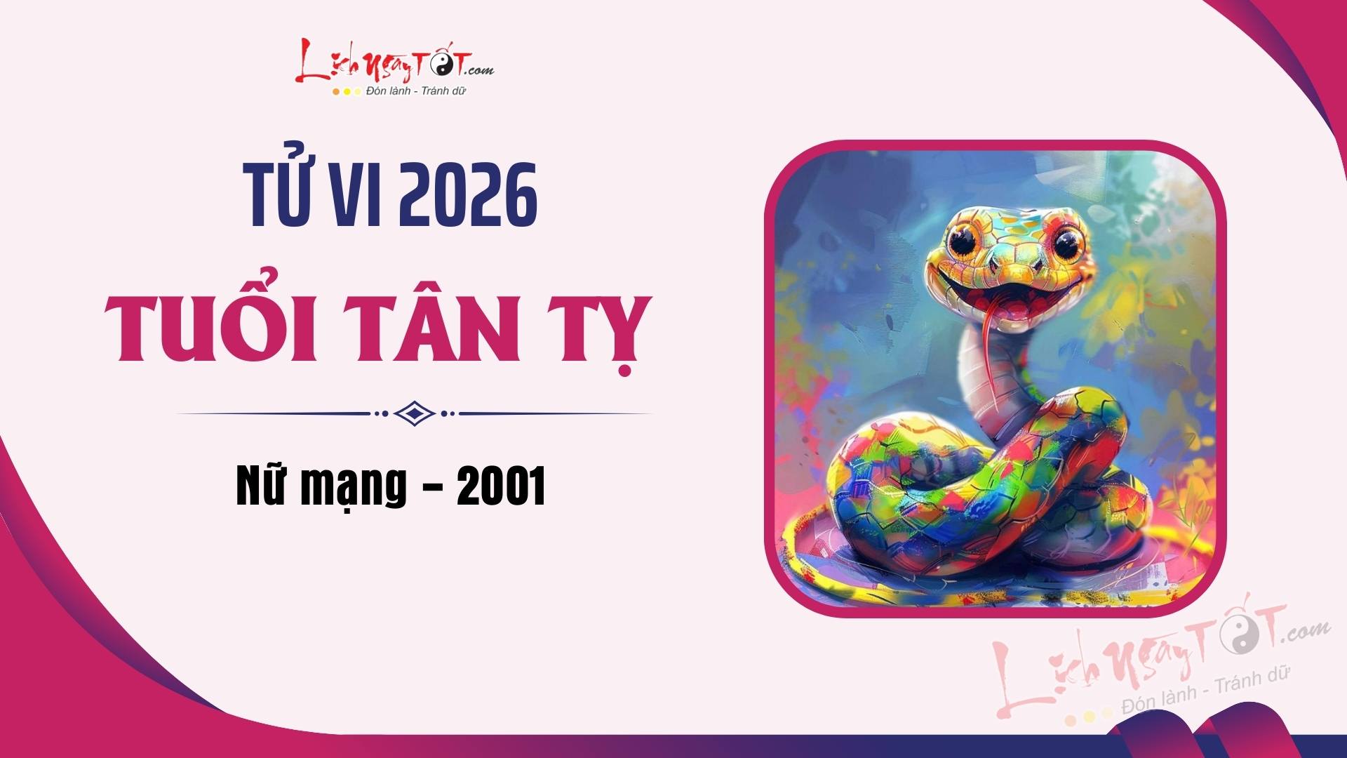 Tu vi nam 2026 tuoi Tan Ty nu mang