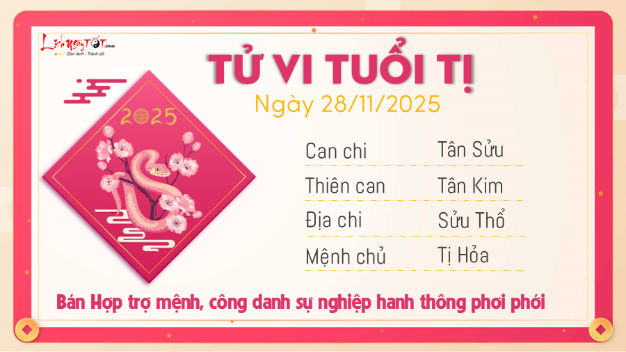Tu vi hang ngay 28112025 - Ti