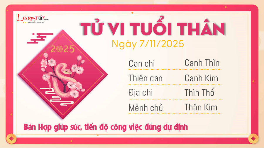 Tu vi hang ngay 07112025 - Than
