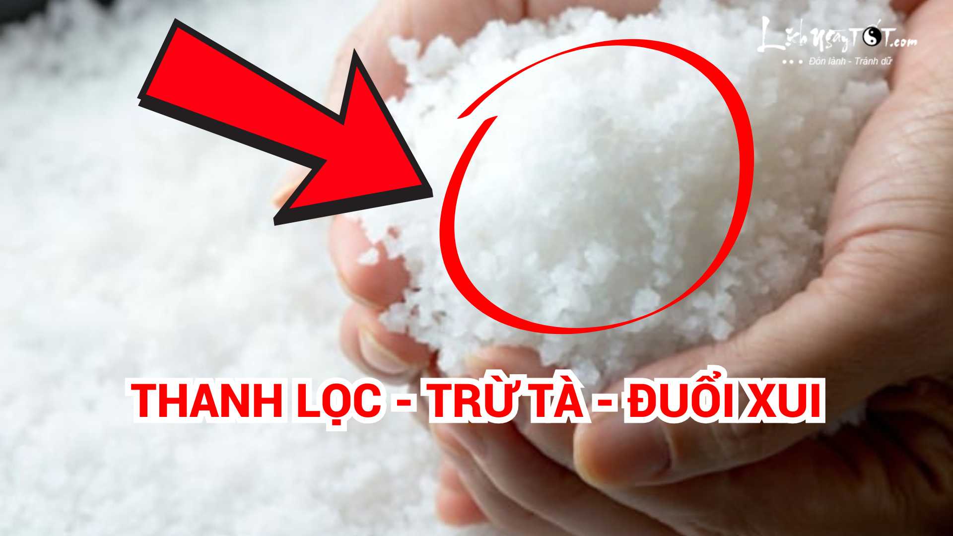 Đặt muối trong nhà để giải xui cuối năm 1 Dat muoi trong nha de giai xui cuoi nam 1