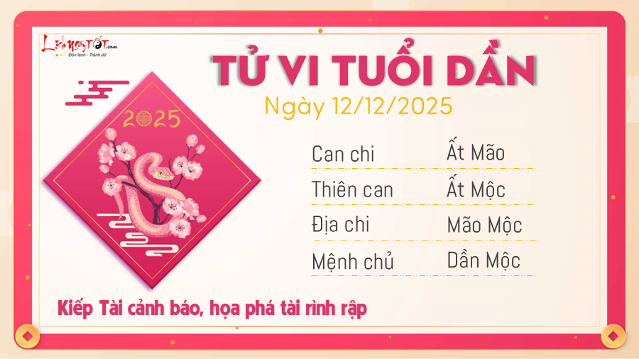 Tu vi hang ngay 12122025 - Dan