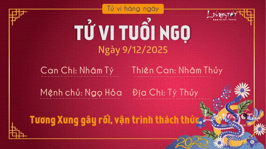 7 Tu vi hang ngay 9-12-2025 - Ngo