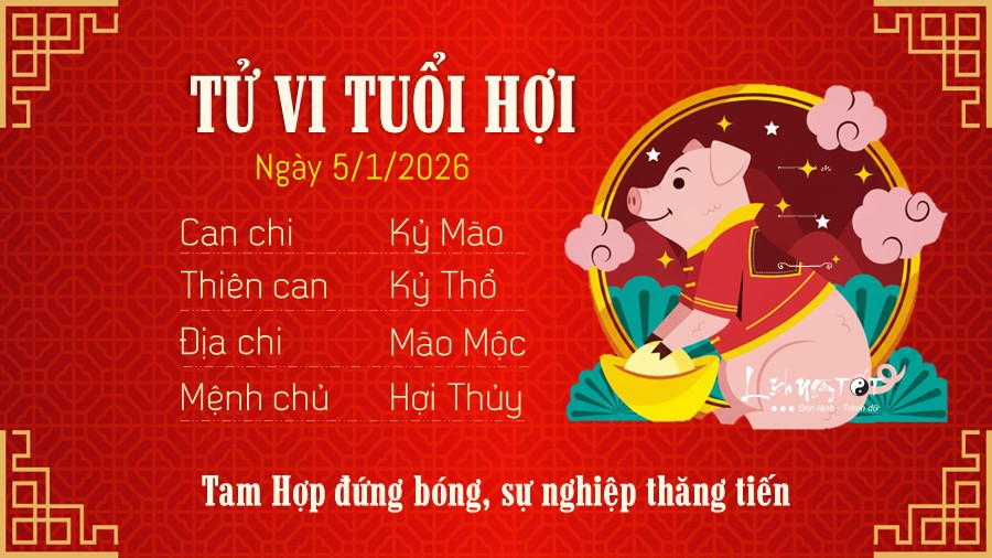 12 Tu vi hang ngay 5-1-2026 - Hoi