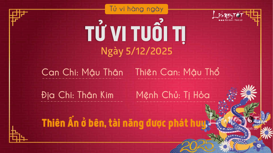 Tu vi hang ngay 05122025 - Ti