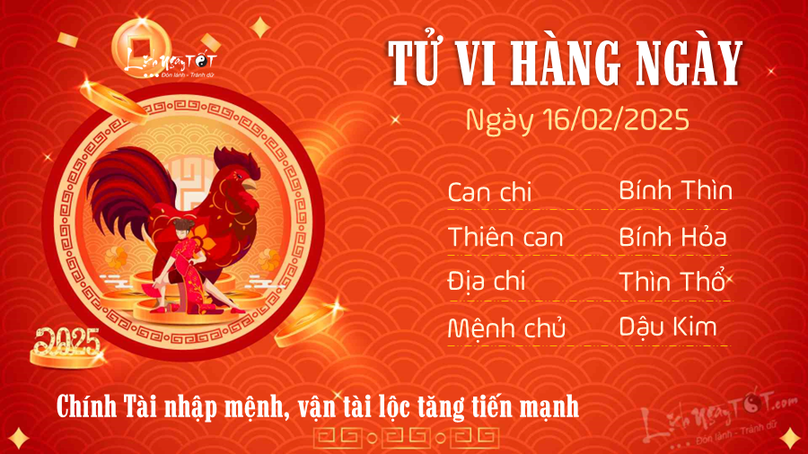 Tu vi hang ngay 16022025 - Dau