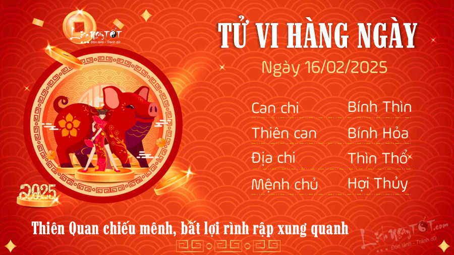 Tu vi hang ngay 16022025 - Hoi