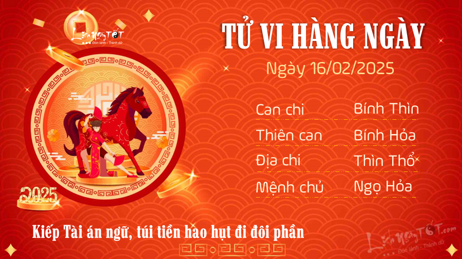 Tu vi hang ngay 16022025 - Ngo