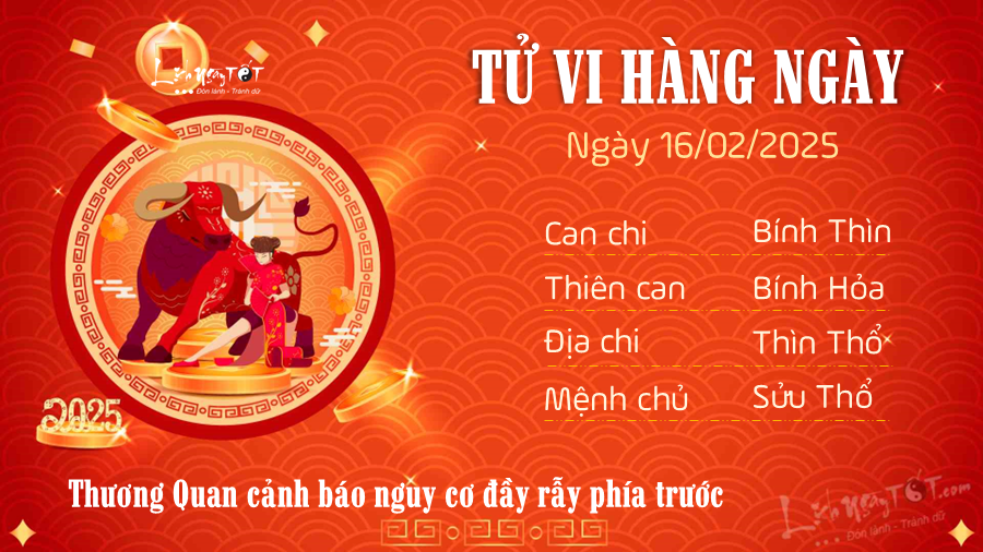 Tu vi hang ngay 16022025 - Suu