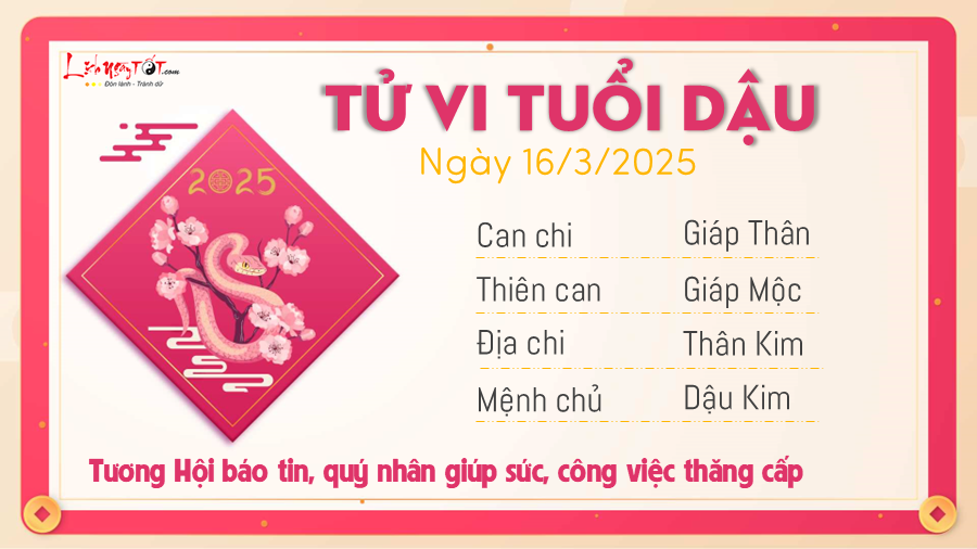 Tu vi hang ngay 16032025 - Dau