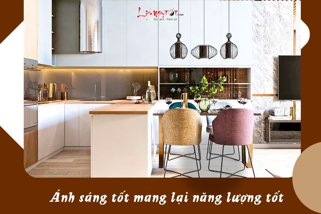 Luu y anh sang trong bep