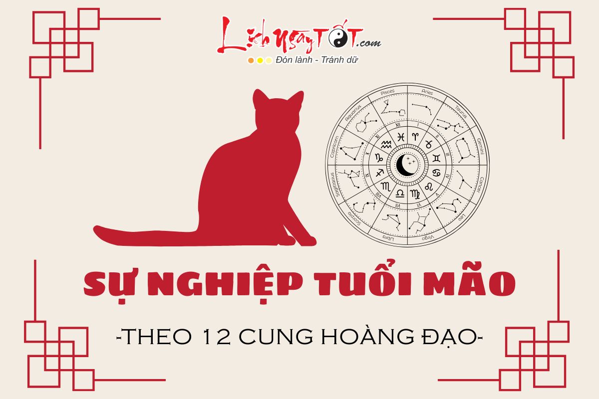Su nghiep cua tuoi Mao theo 12 cung hoang dao