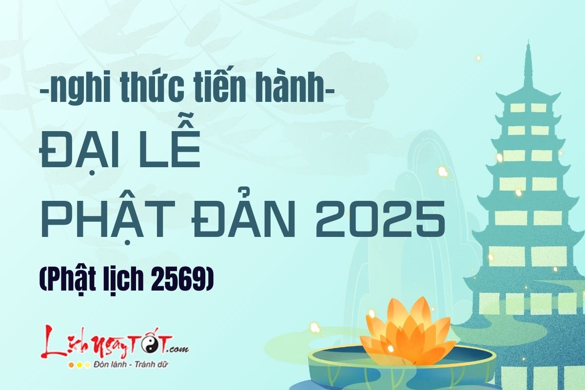 Nghi thuc tien hanh Le Phat dan