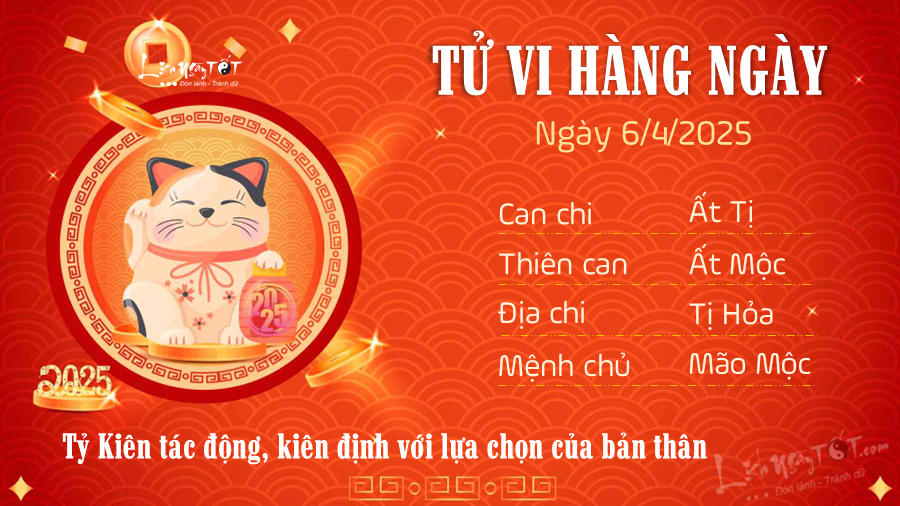 Tu vi hang ngay 06042025 - Mao