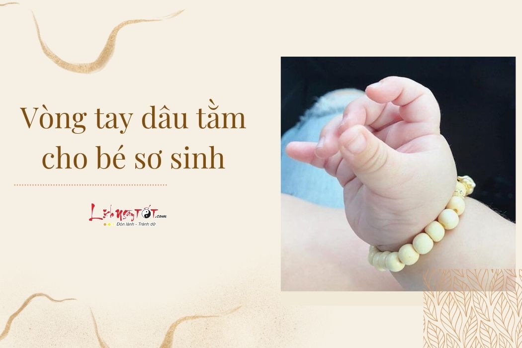Vong tay dau tam cho em be