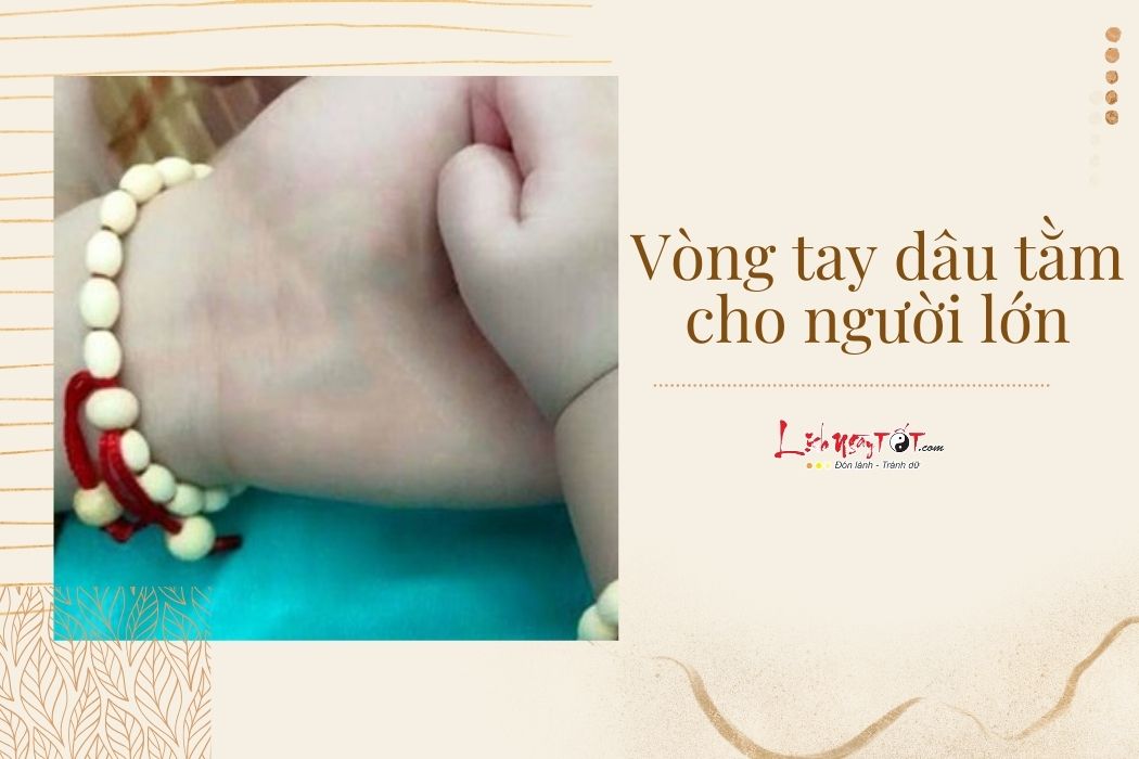 Vong tay dau tam cho nguoi lon