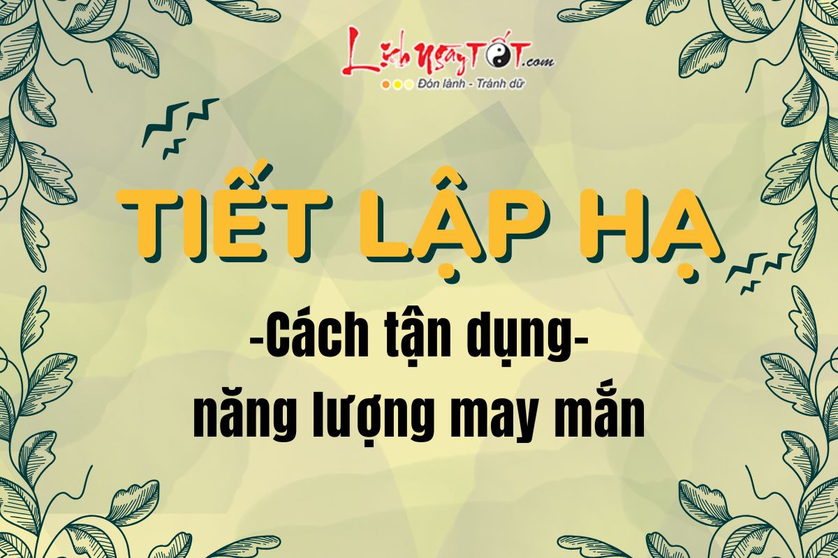 Tan dung nang luong trong tiet Lap Ha