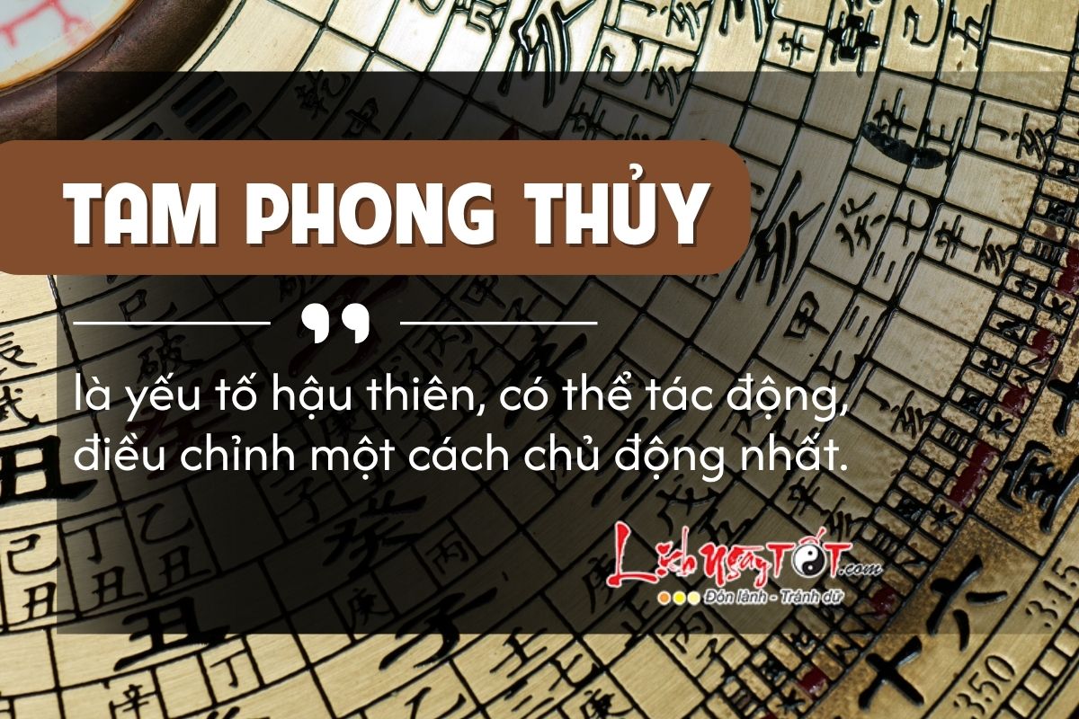 Tam phong thuy la gi