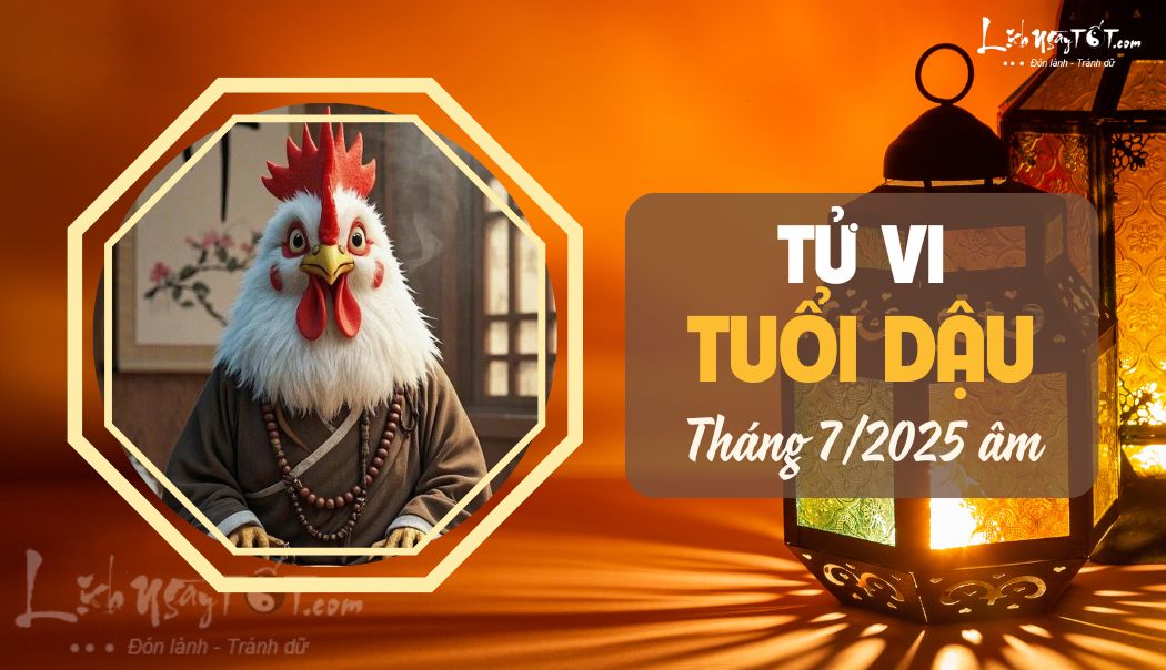 Tu vi thang 7/2025 tuoi Dau am lich