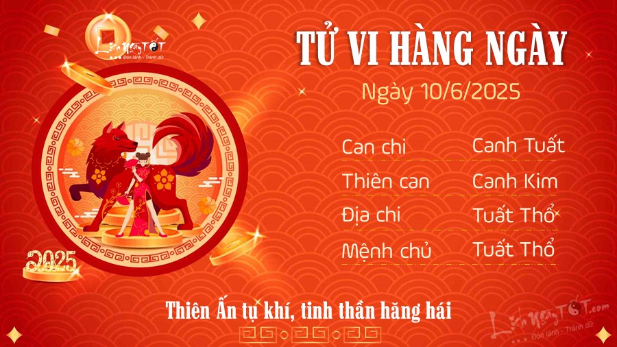 11 Tu vi hang ngay 10-6-2025 - Tuat
