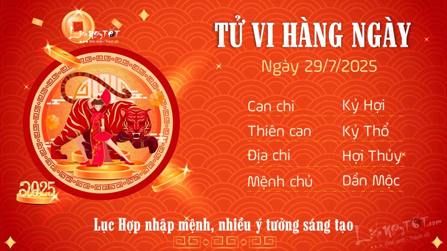 3 Tu vi hang ngay 29-7-2025 - Dan
