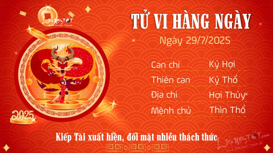 5 Tu vi hang ngay 29-7-2025 - Thin
