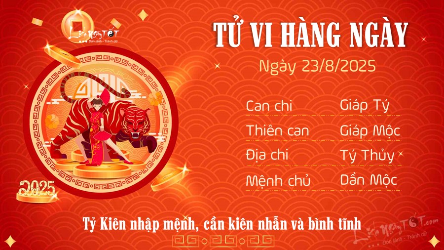 3 Tu vi hang ngay 23-8-2025 - Dan