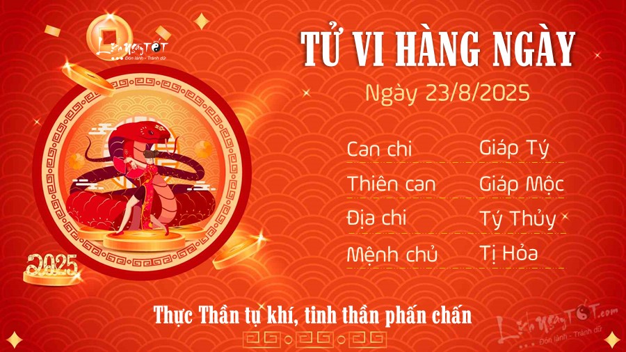 6 Tu vi hang ngay 23-8-2025 - ti