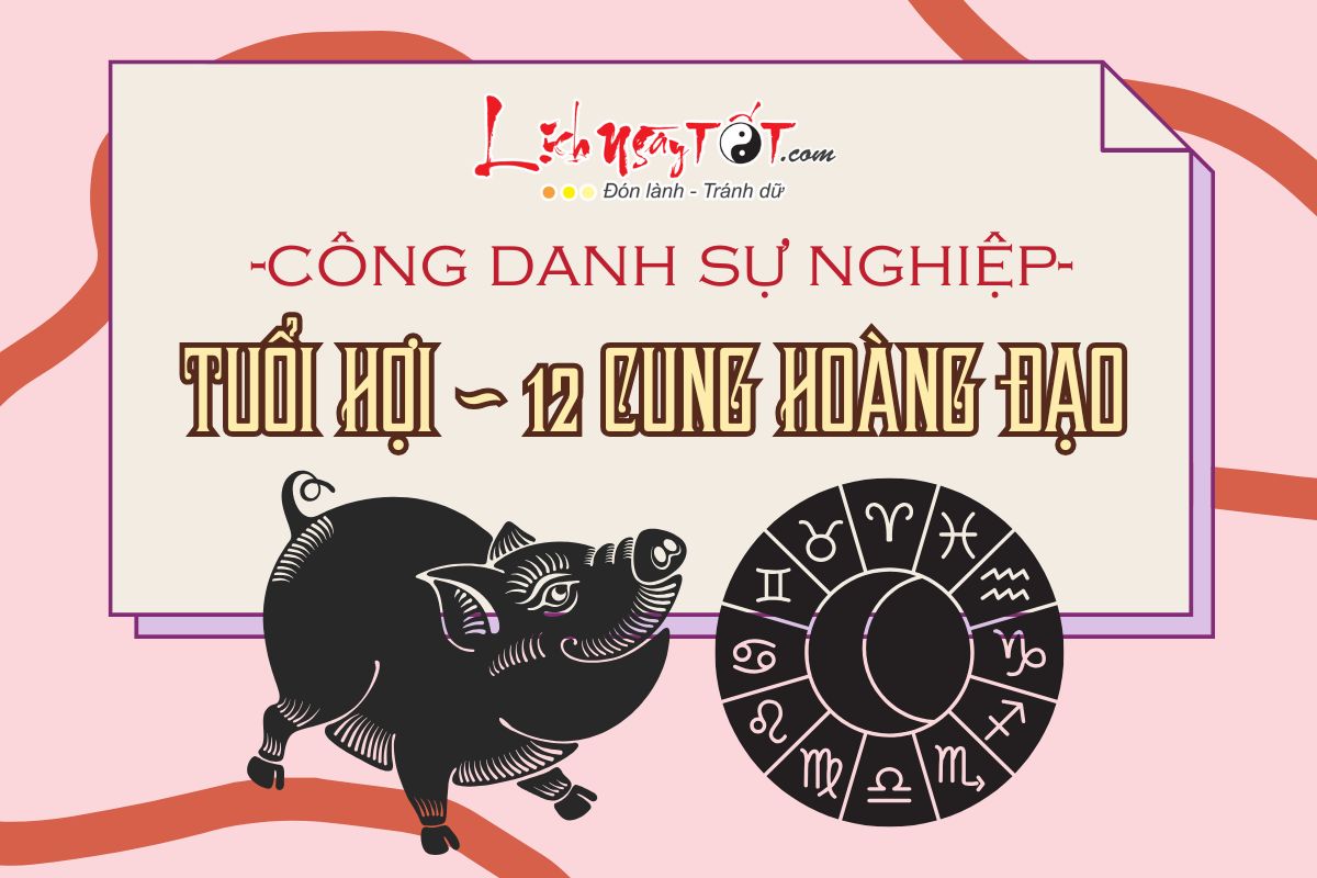 Cong danh su nghiep cua tuoi Hoi theo 12 cung hoang dao