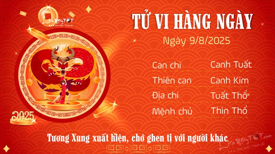 5 Tu vi hang ngay 9-8-2025 - Thin