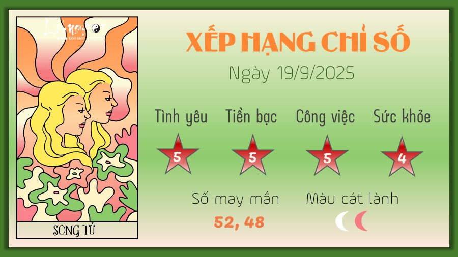 3 Tu vi hang ngay 19-9-2025 - Song Tu