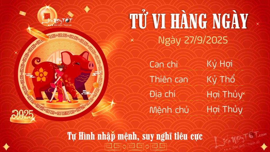 12 Tu vi hang ngay 27-9-2025 - Hoi