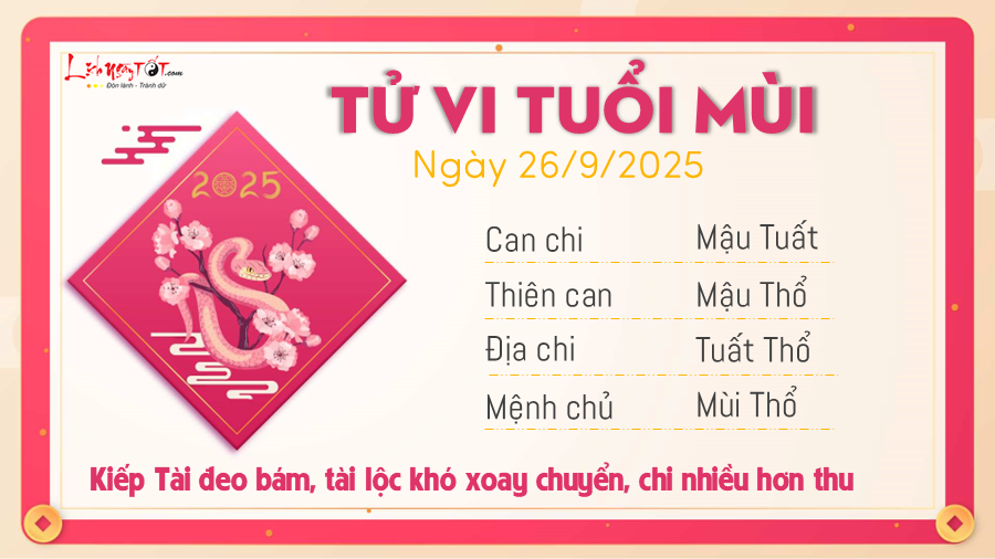 Tu vi hang ngay 26092025 - Mui